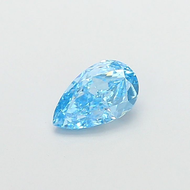 1.01 CT Fancy Vivid Blue PEAR