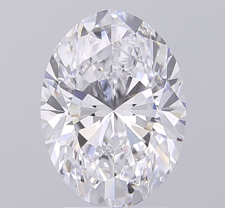 3.01 ct. oval Lab Grown Diamond front image
