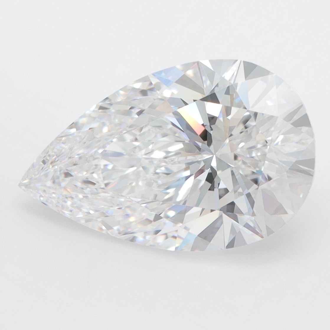 4.06 ct. pear Lab Grown Diamond front image