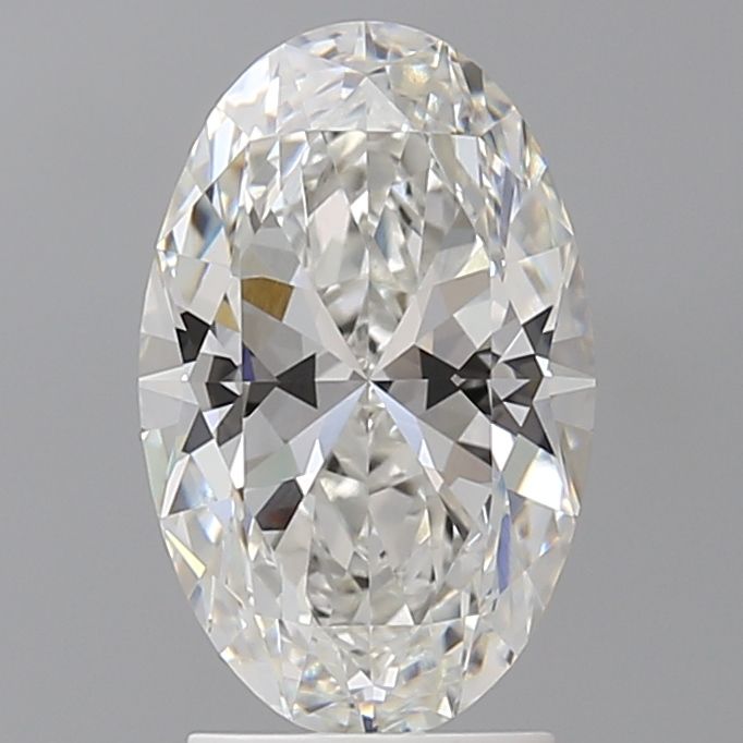 2.60 ct. oval Lab Grown Diamond front image