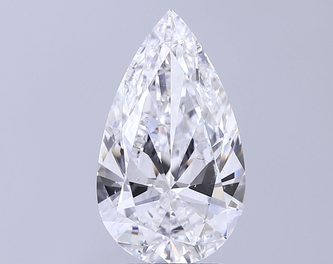4.01 ct. pear Lab Grown Diamond front image