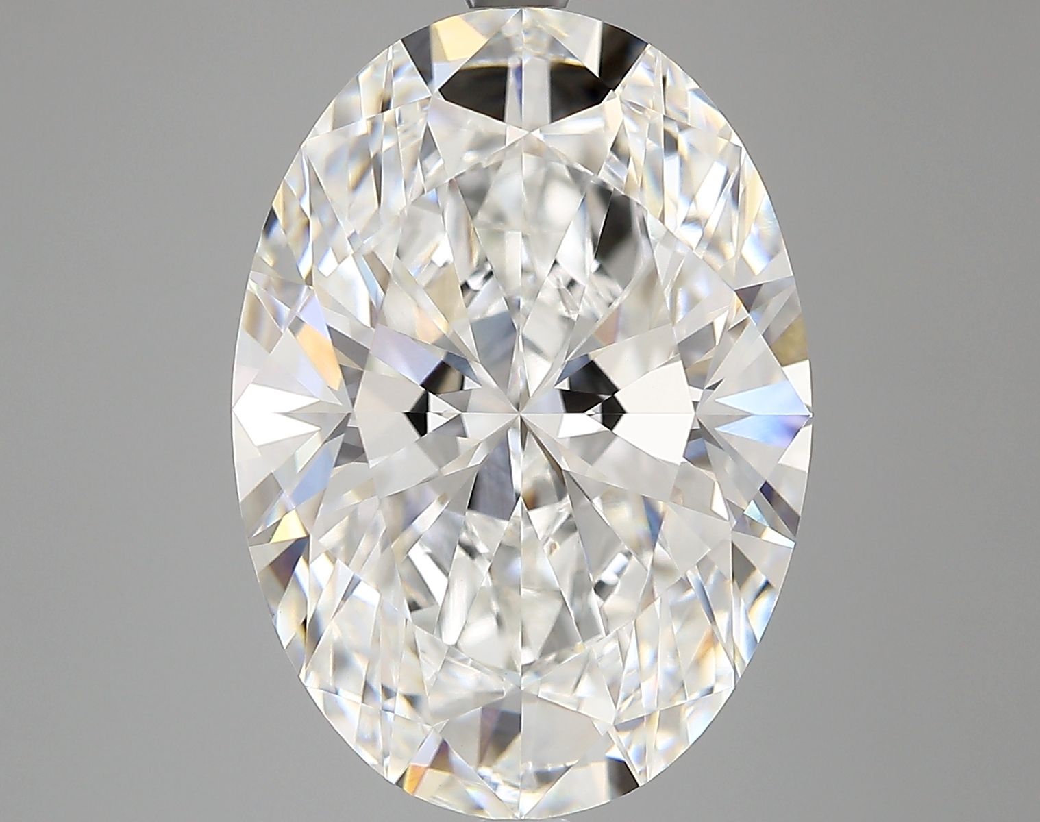 7.09 ct. oval Lab Grown Diamond front image