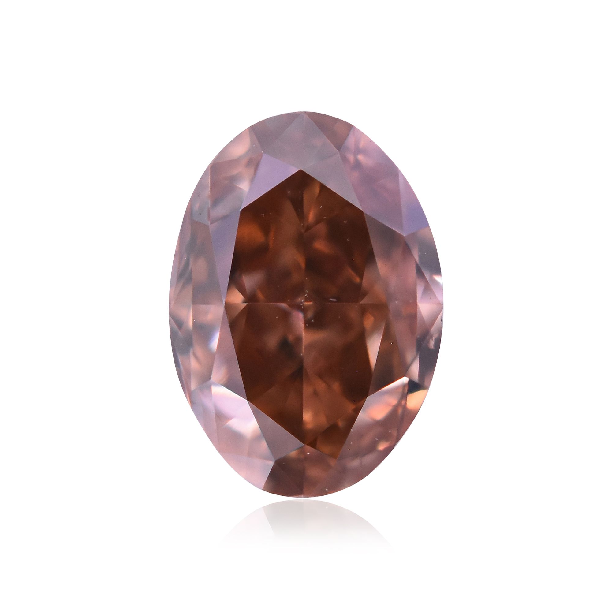 Diament 0.31 ct Fancy Deep Brown Pink/VS2