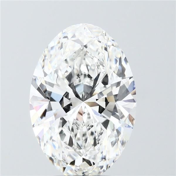 6.01 ct. oval Lab Grown Diamond front image