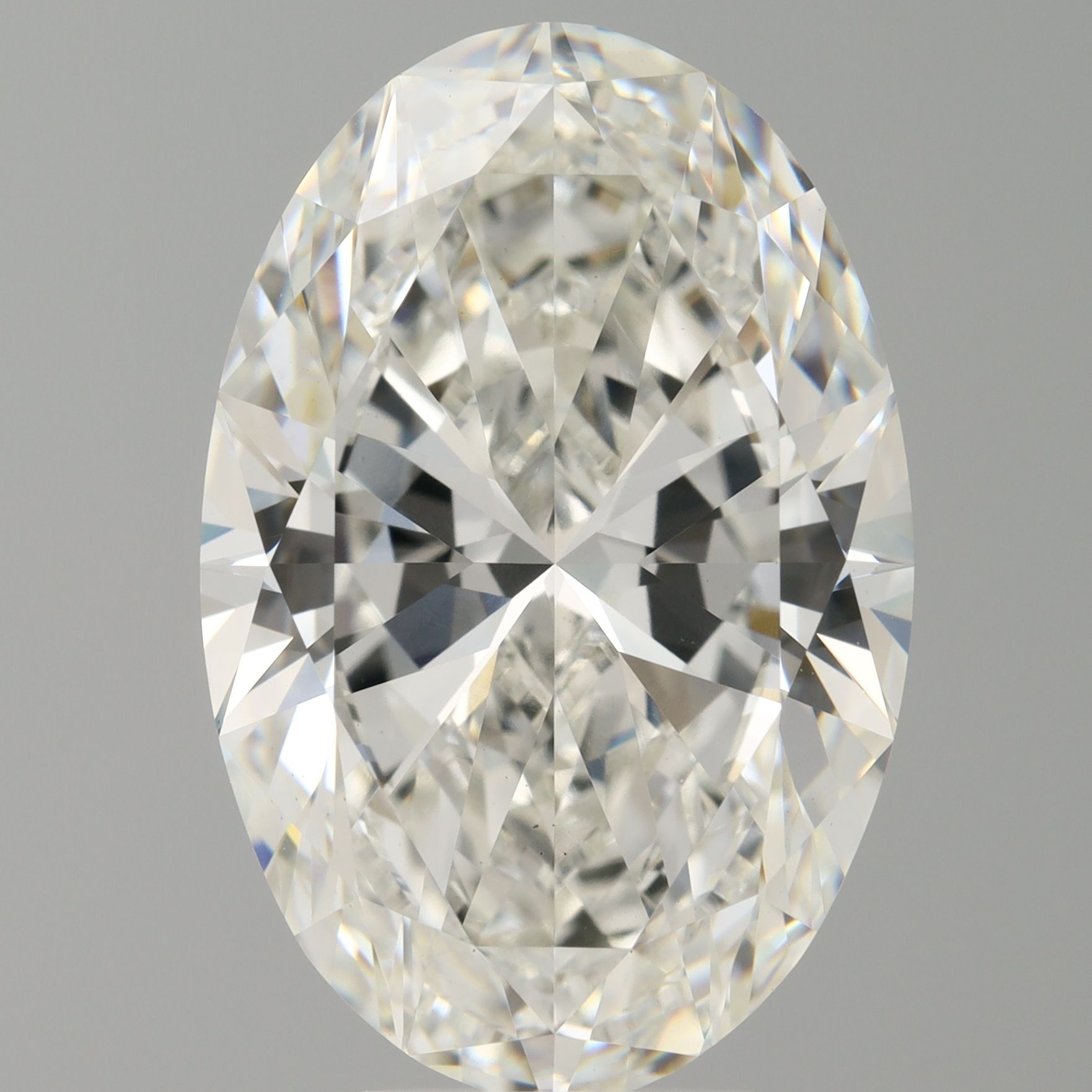 6.61 ct. oval Lab Grown Diamond front image