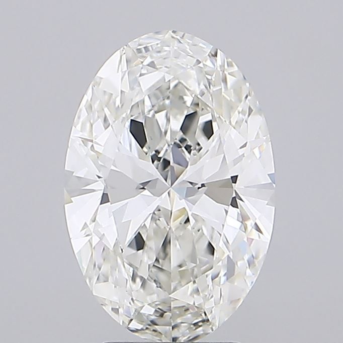 3.50 ct. oval Lab Grown Diamond front image