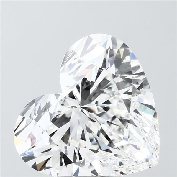 6.04 ct. heart Lab Grown Diamond front image