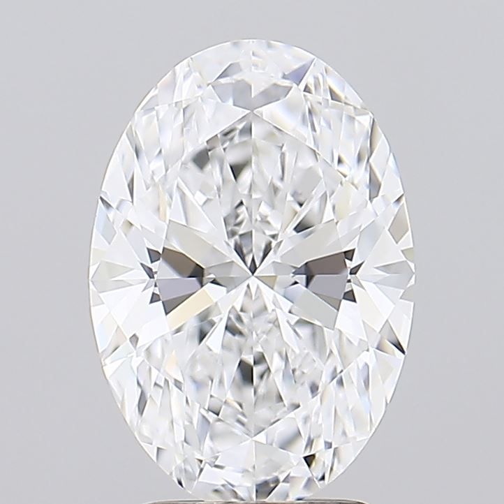 3.01 ct. oval Lab Grown Diamond front image
