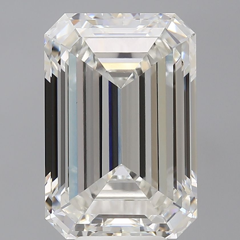8.01 ct. emerald Lab Grown Diamond front image