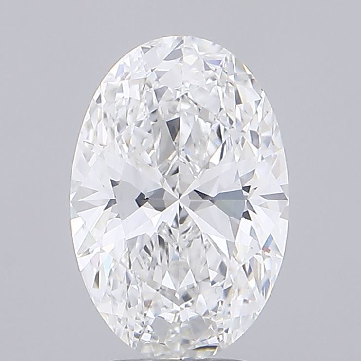 4.09 ct. oval Lab Grown Diamond front image
