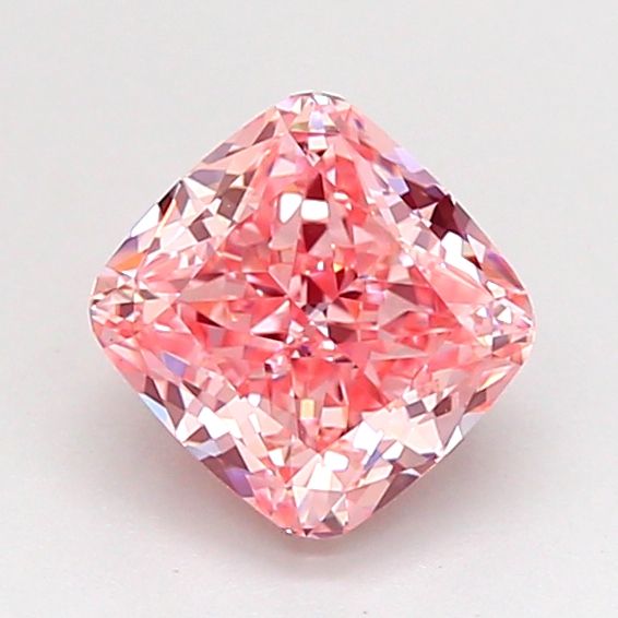 1.12 CT Fancy Vivid Pink CUSHION MODIFIED