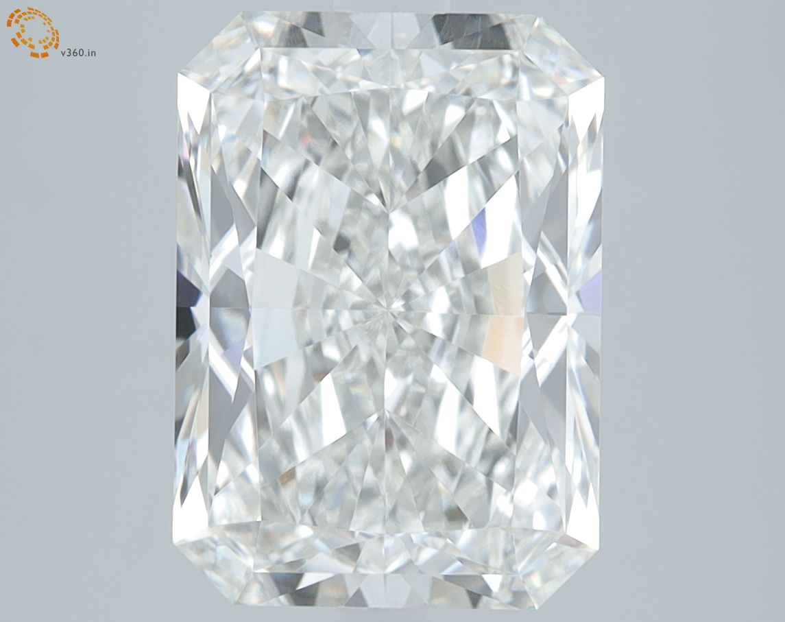 4.56 ct. radiant Lab Grown Diamond front image