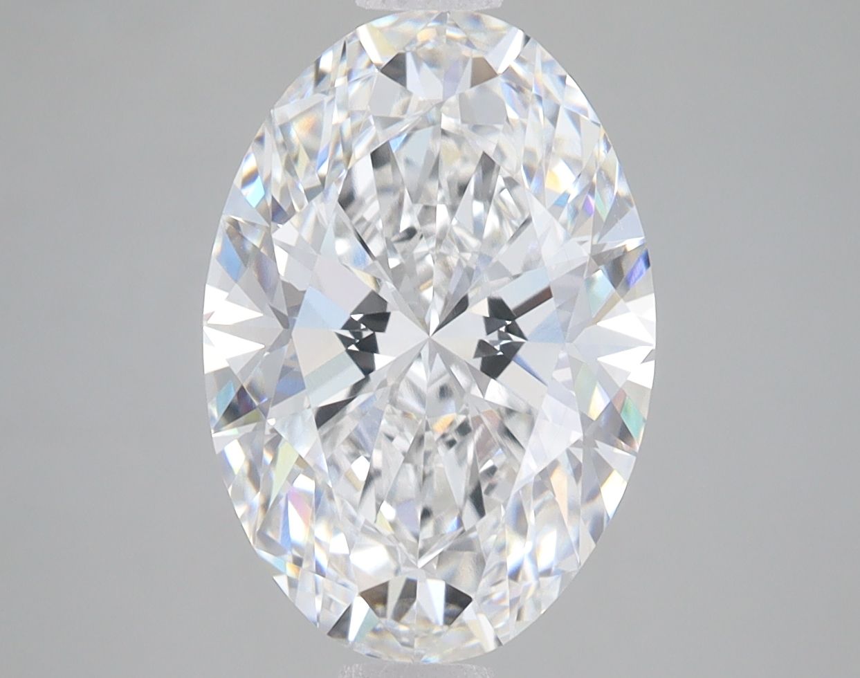 4.09 ct. oval Lab Grown Diamond front image