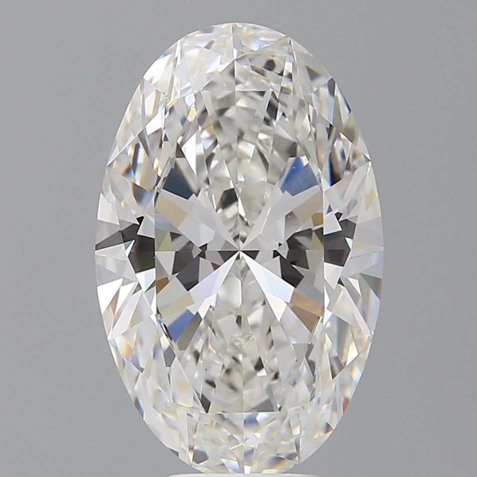6.59 ct. oval Lab Grown Diamond front image
