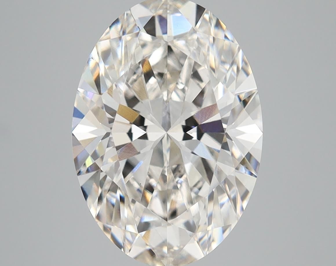 4.09 ct. oval Lab Grown Diamond front image