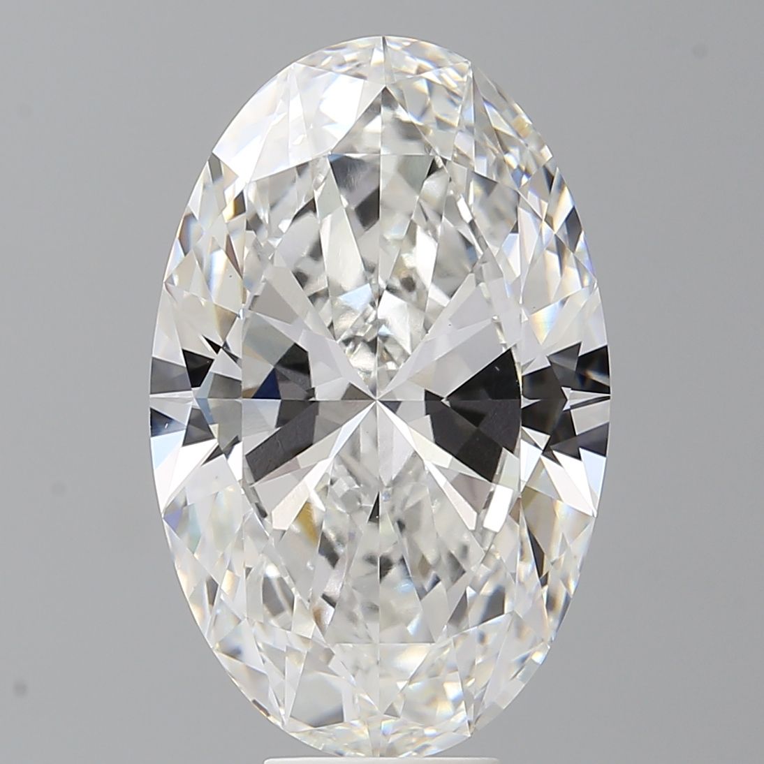 9.09 ct. oval Lab Grown Diamond front image