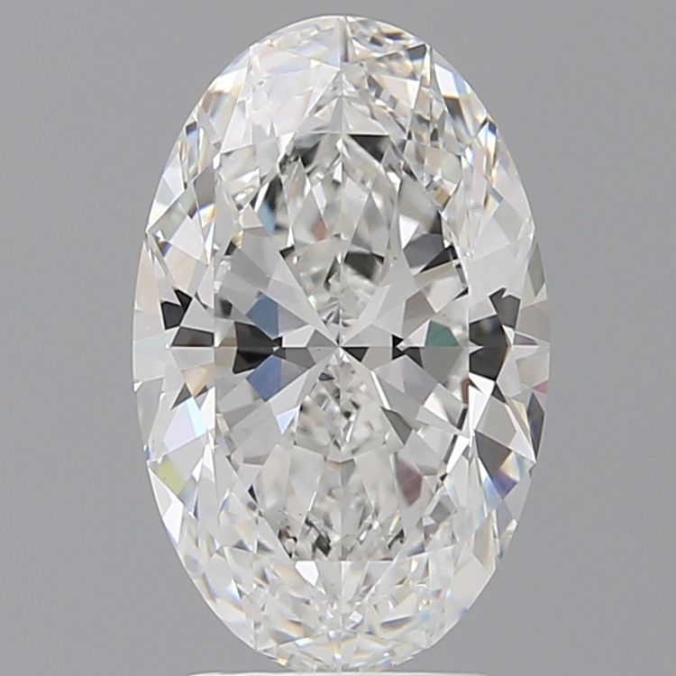3.59 ct. oval Lab Grown Diamond front image