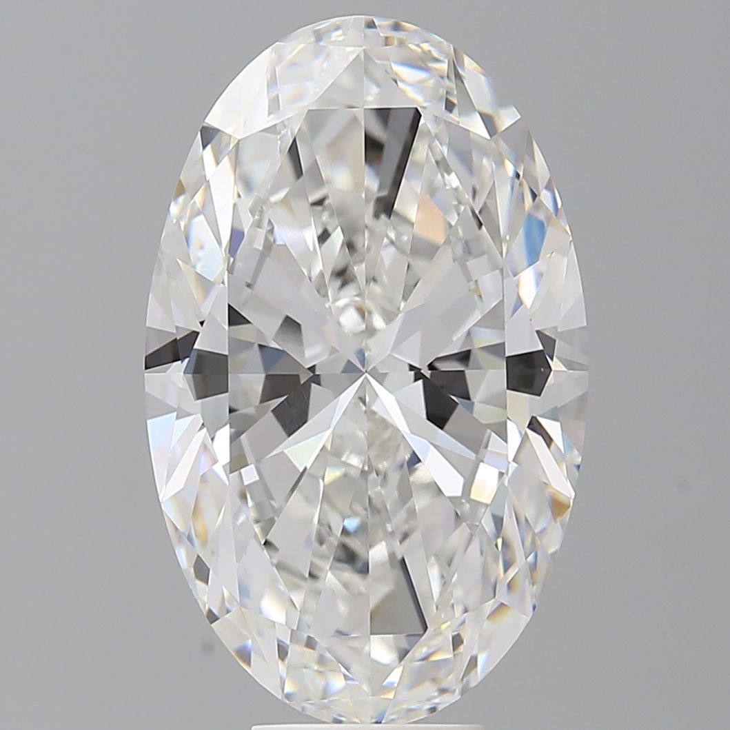 9.02 ct. oval Lab Grown Diamond front image