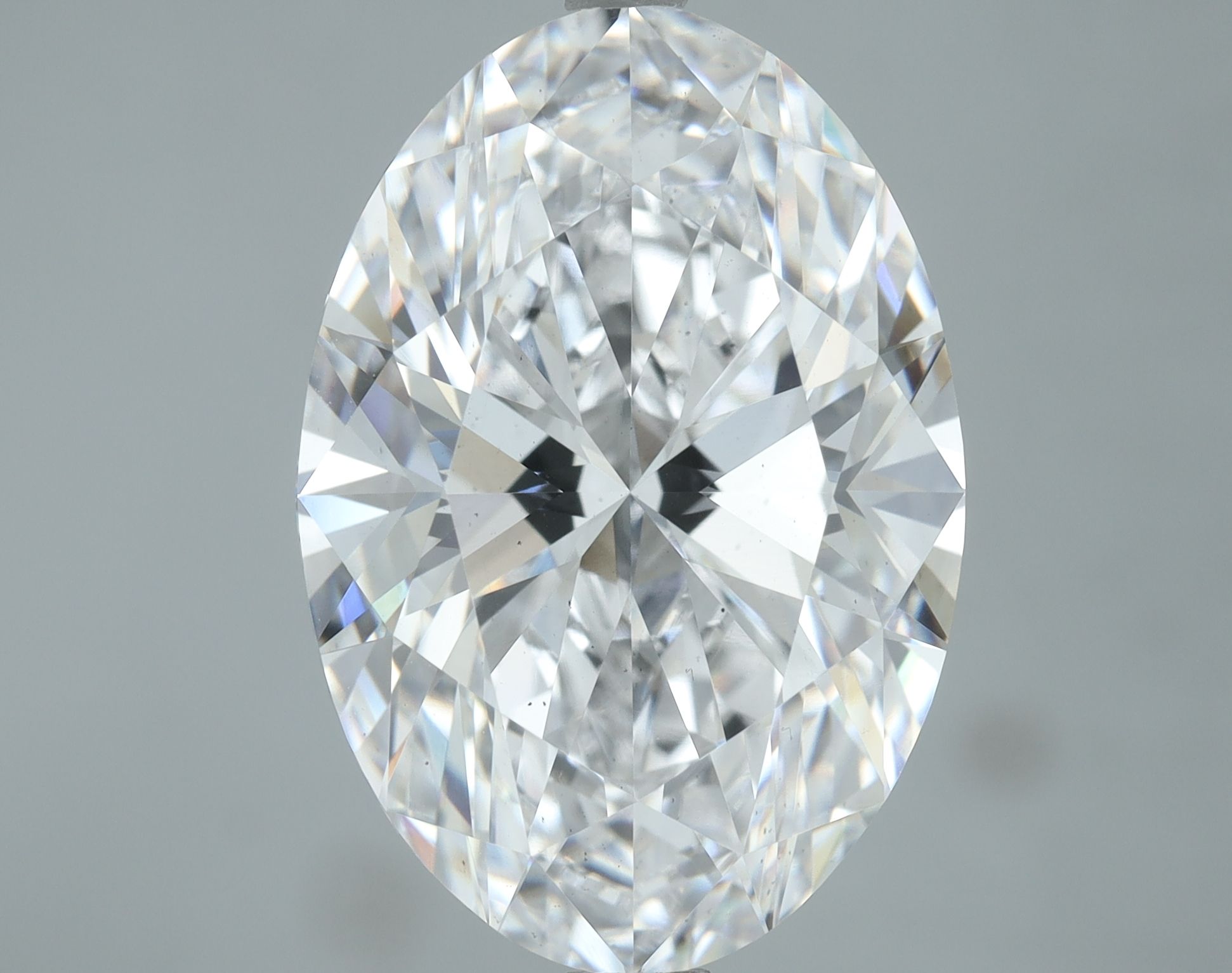 7.11 ct. oval Lab Grown Diamond front image