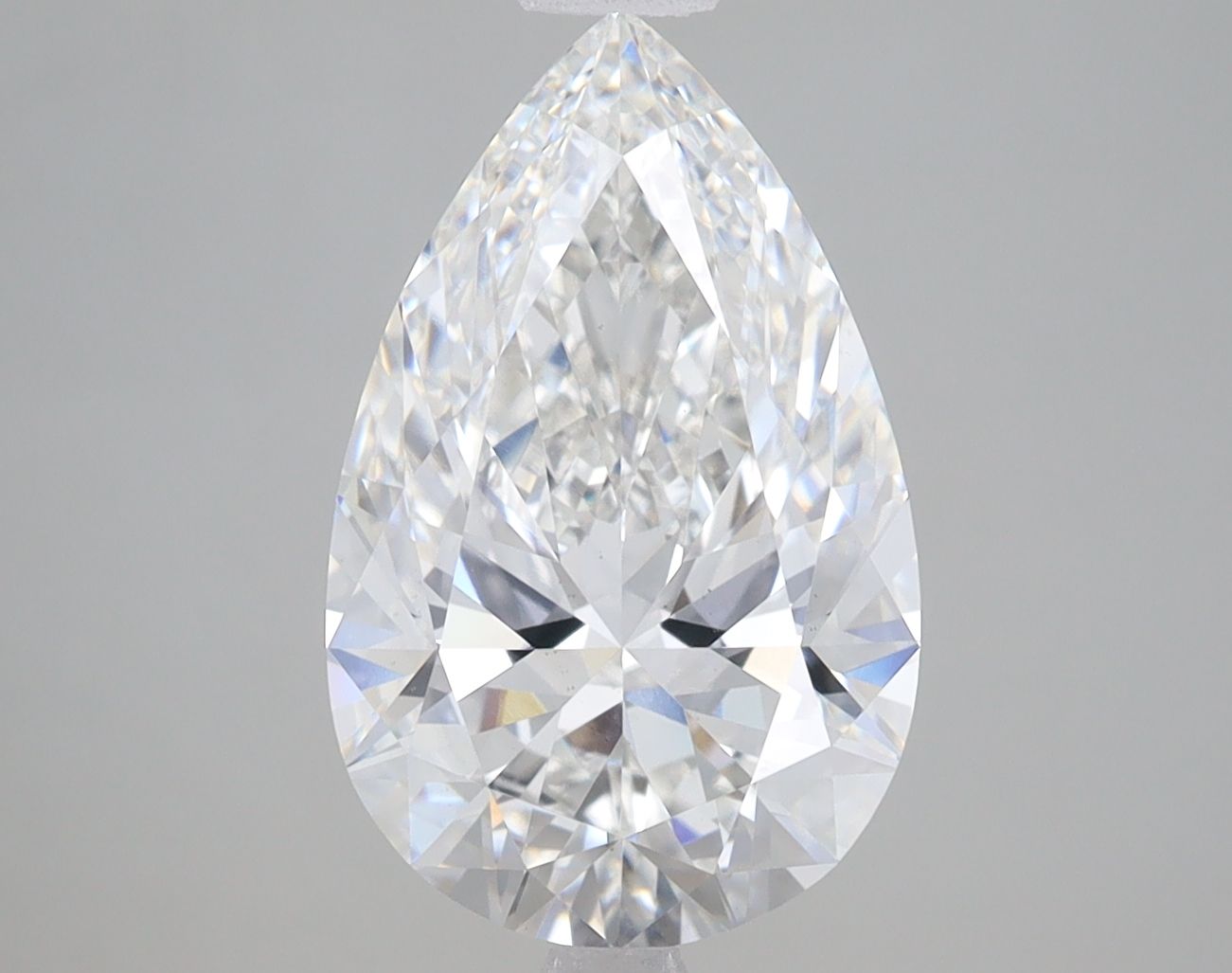 3.70 ct. pear Lab Grown Diamond front image
