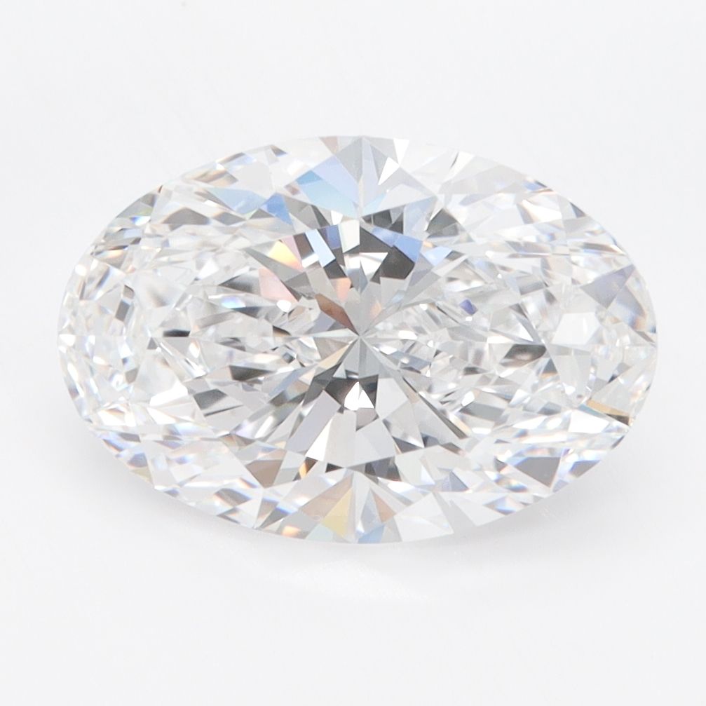 3.08 ct. oval Lab Grown Diamond front image