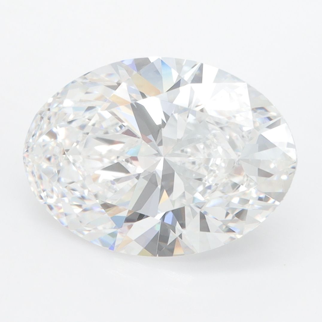 4.09 ct. oval Lab Grown Diamond front image