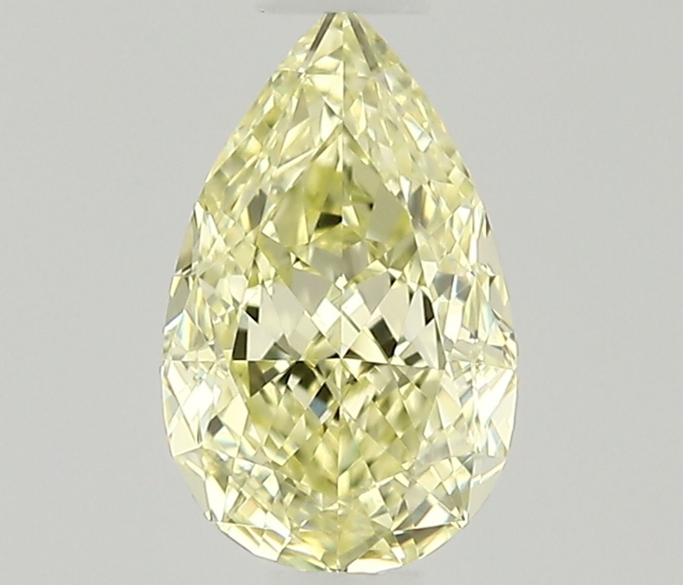 Diament 0.41 ct Fancy Light Yellow/VVS1