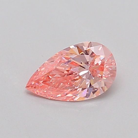 0.32 CT Fancy Vivid Pink PEAR