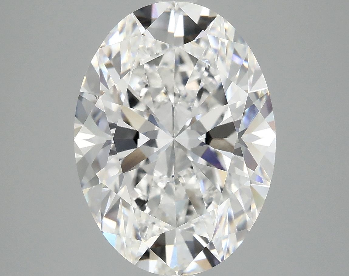 5.04 ct. oval Lab Grown Diamond front image
