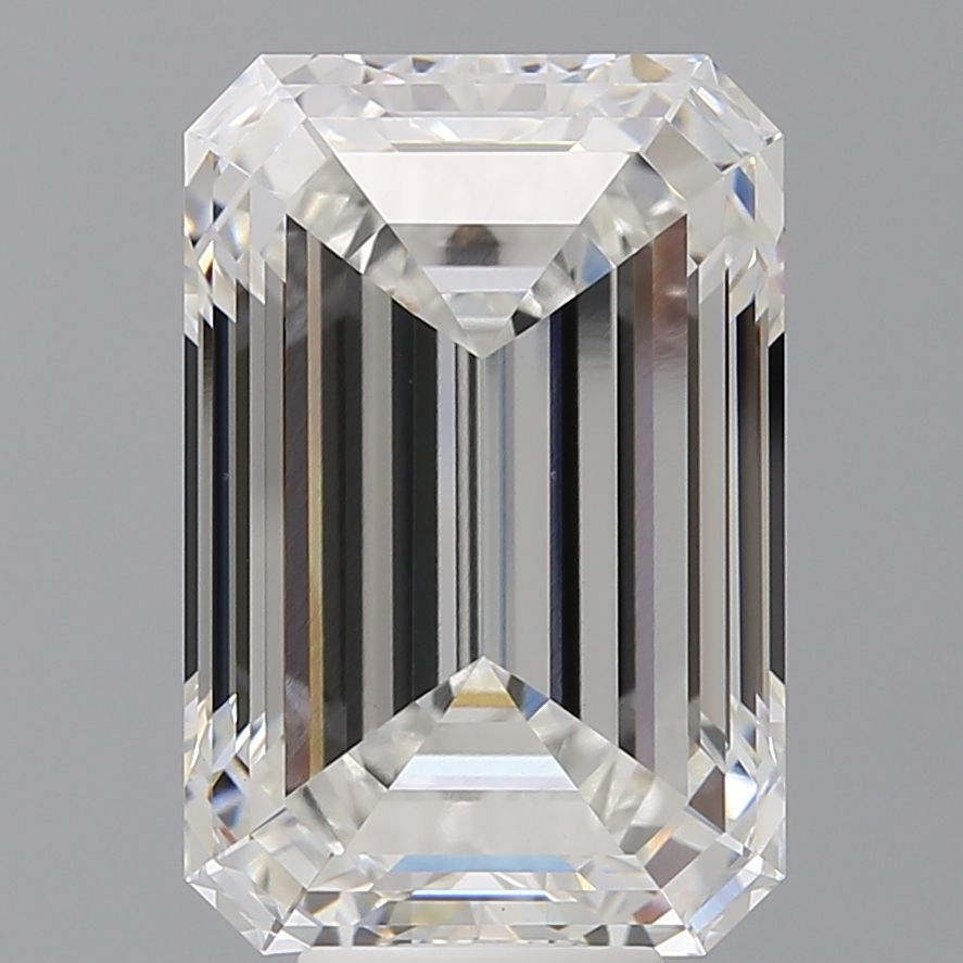 9.60 ct. emerald Lab Grown Diamond front image