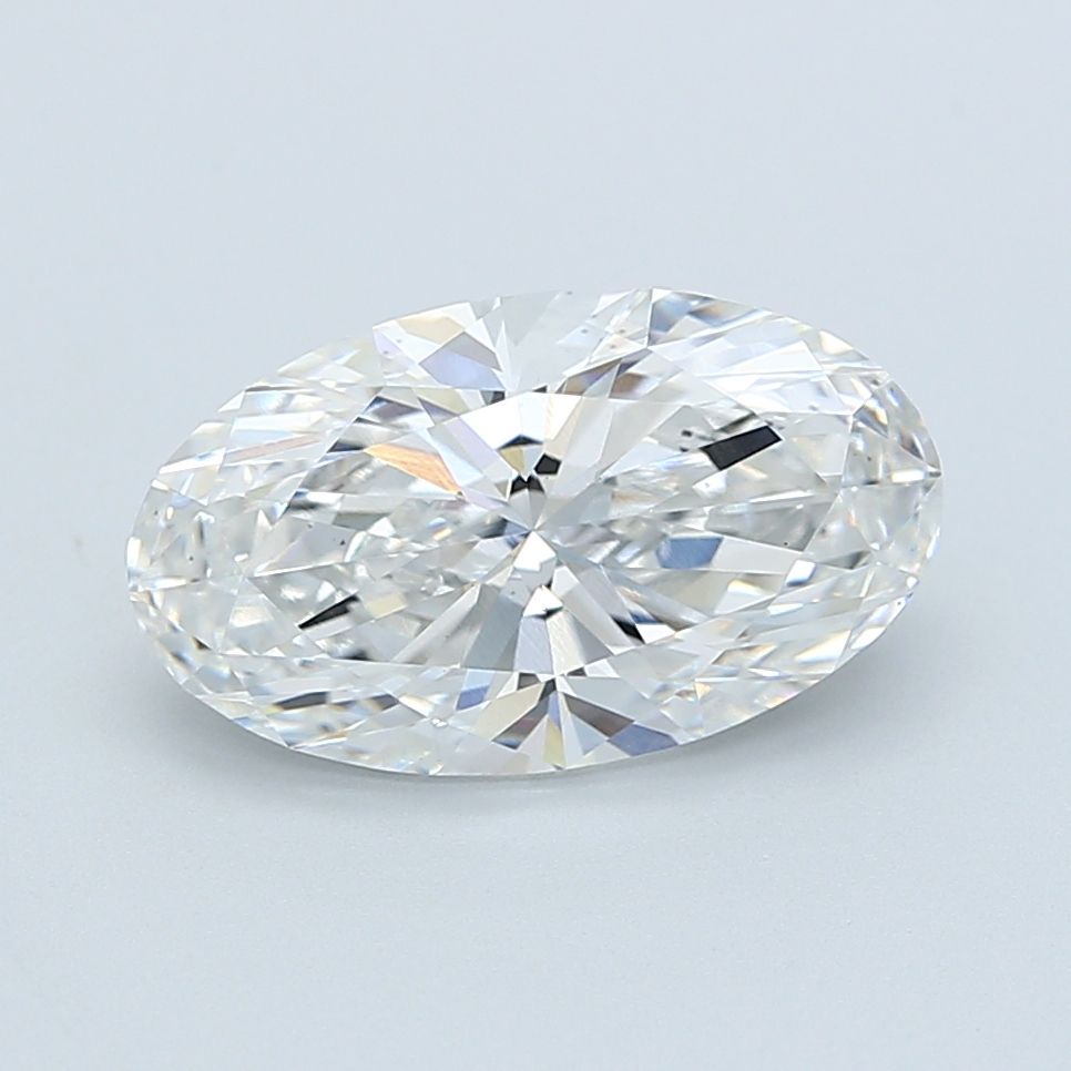 4.03 ct. oval Lab Grown Diamond front image