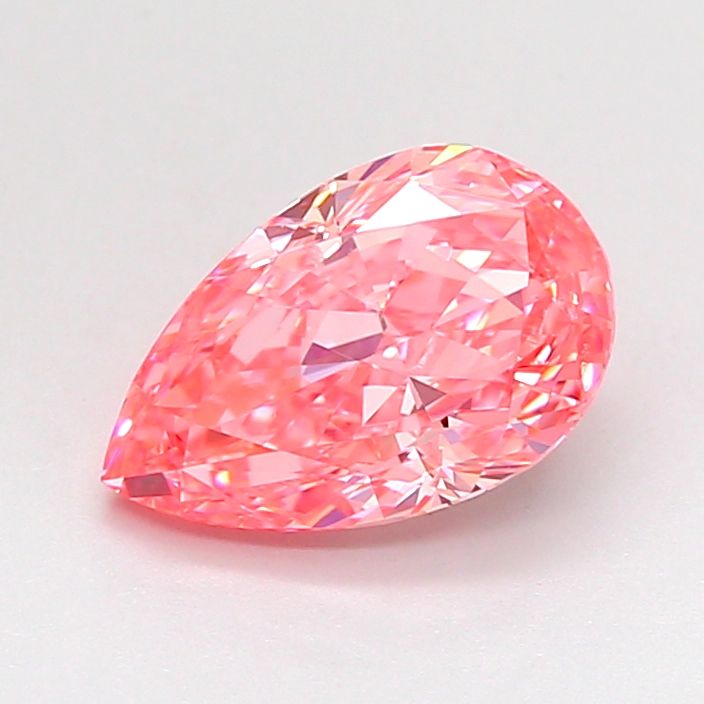 1.52 CT Fancy Vivid Pink PEAR