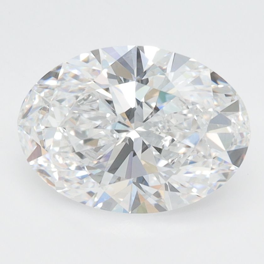 2.10 ct. oval Lab Grown Diamond front image