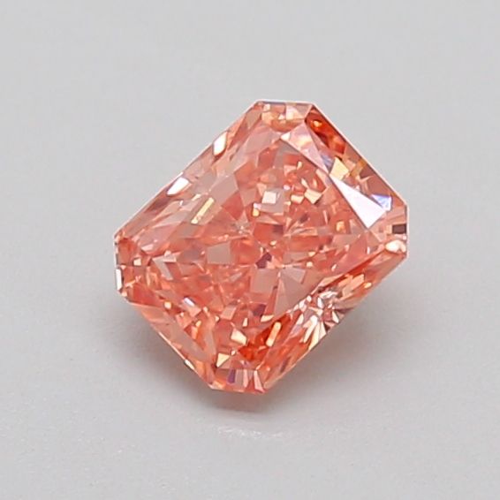 0.51 CT Fancy Vivid Brownish Pink RADIANT