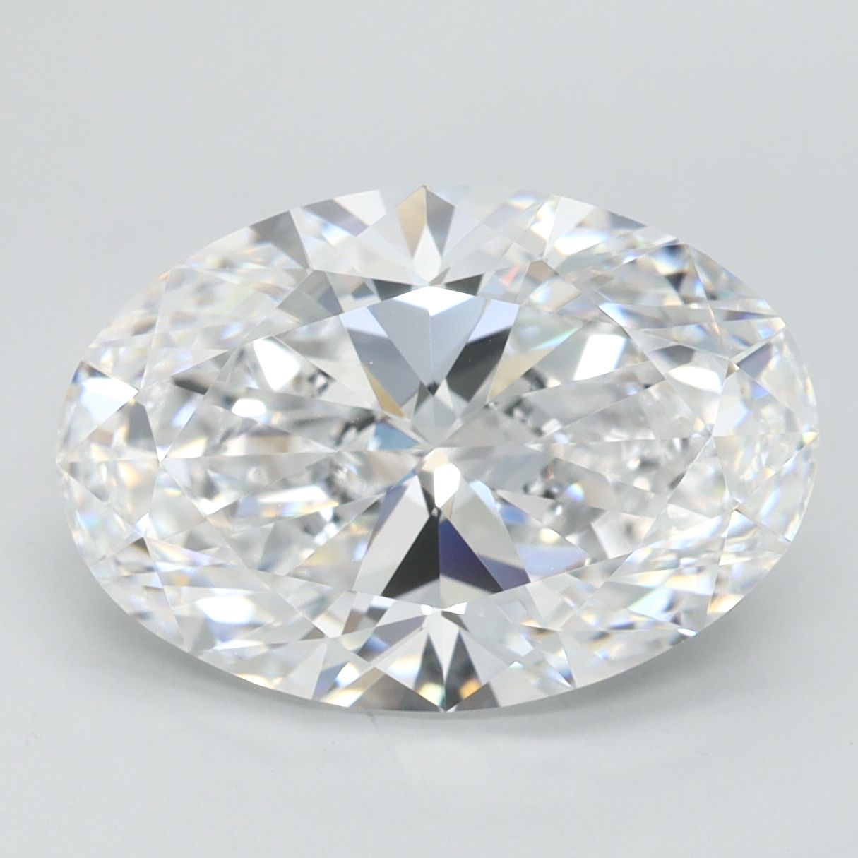 3.80 ct. oval Lab Grown Diamond front image