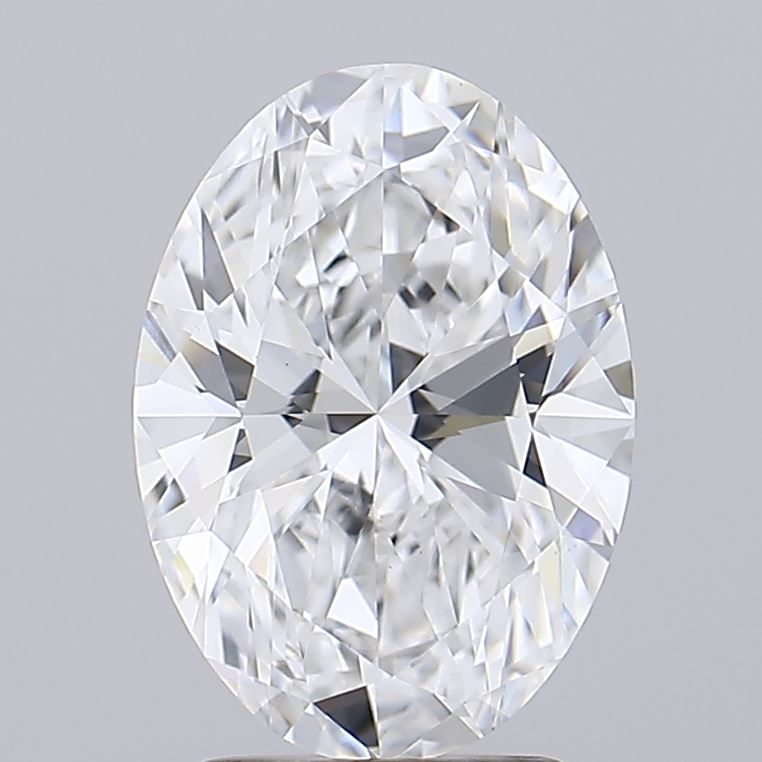 2.70 ct. oval Lab Grown Diamond front image