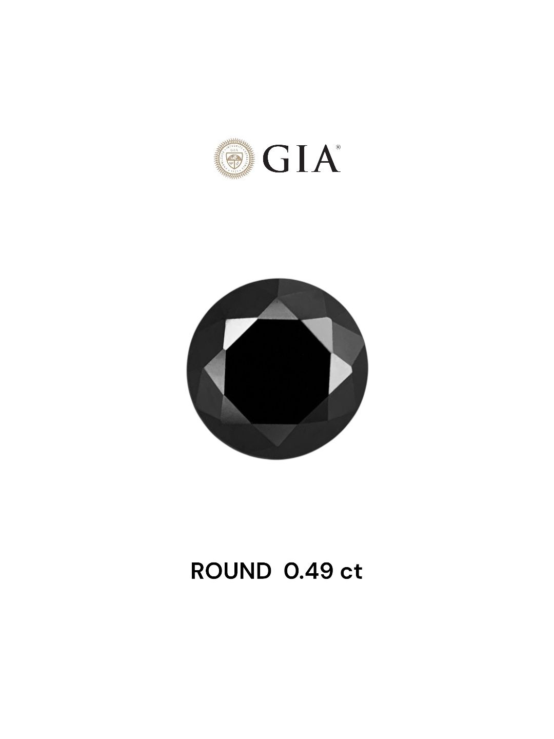 0.49 ct Round diamond