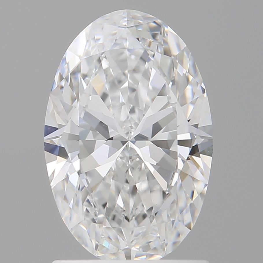 1.54 ct. oval Lab Grown Diamond front image