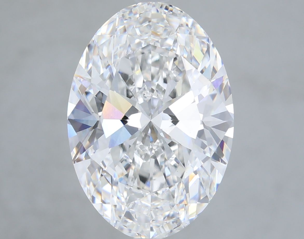 5.04 ct. oval Lab Grown Diamond front image