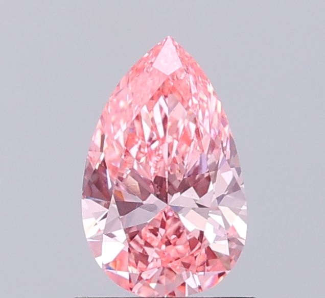 0.79 CT Fancy Vivid Pink PEAR