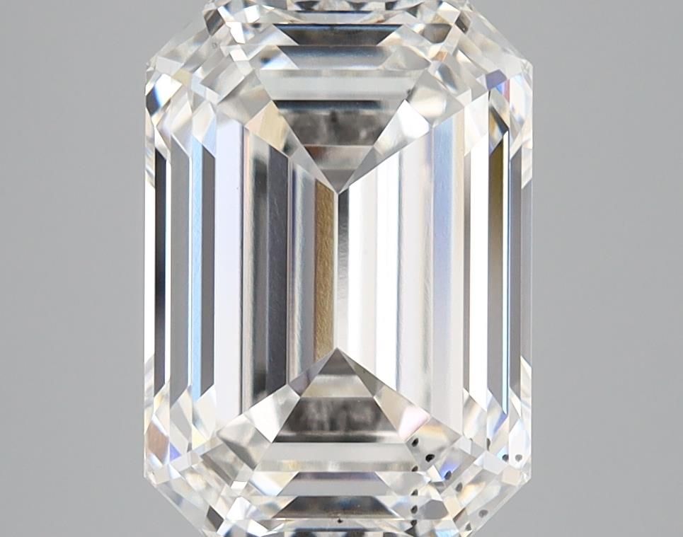 4.10 ct. emerald Lab Grown Diamond front image