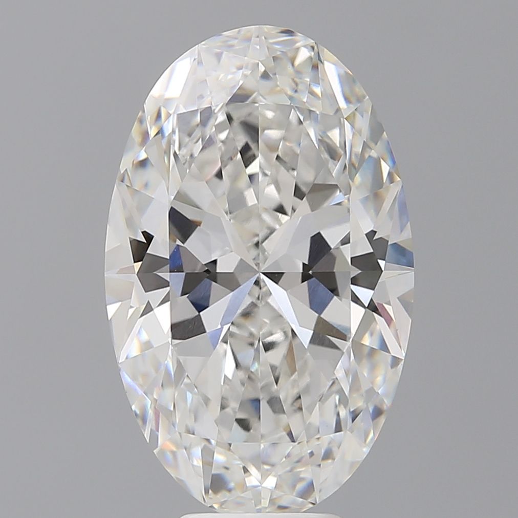 7.58 ct. oval Lab Grown Diamond front image