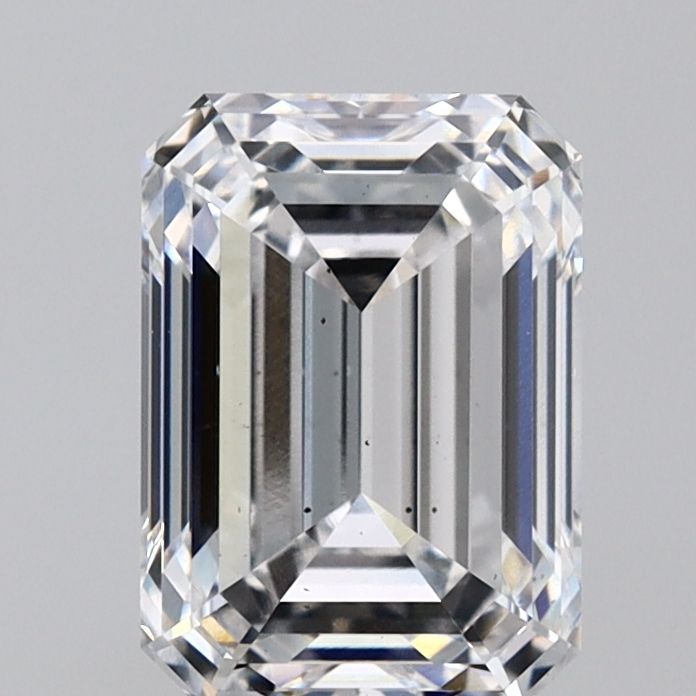 2.56 ct. emerald Lab Grown Diamond front image