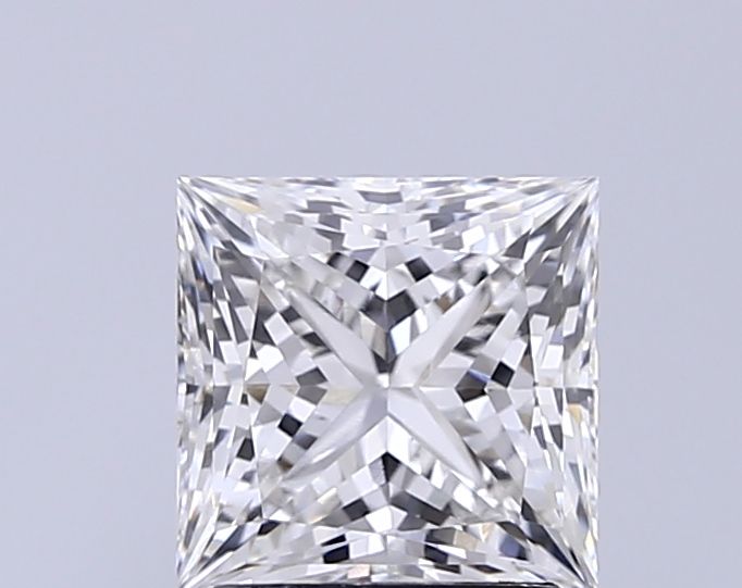 2.09 ct Princess diamond