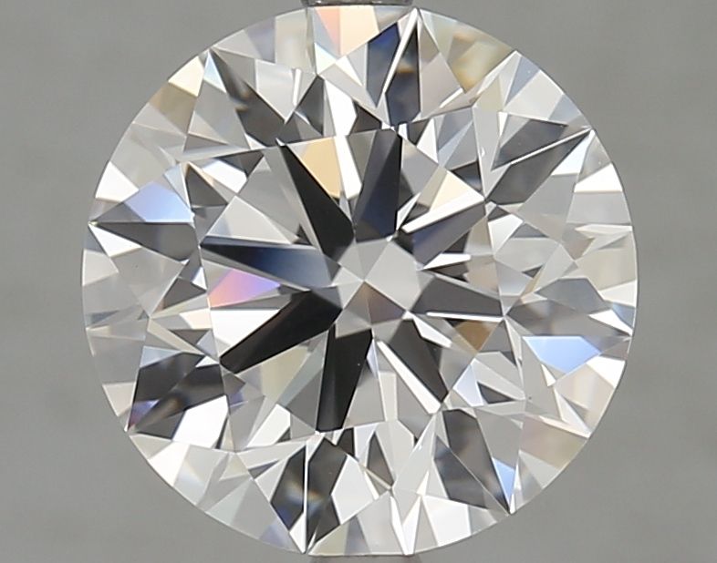 Diamant Rond 3.74 ct - Couleur D - Pureté VVS1