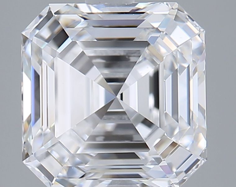 2.54 ct lab-grown Asscher Diamond