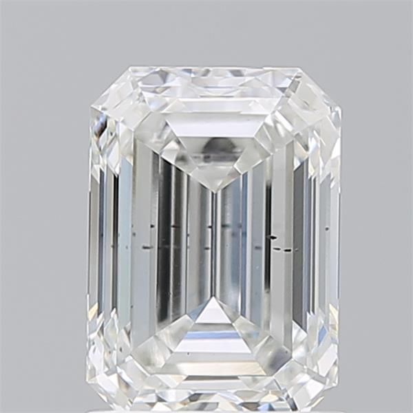 1.61 ct. emerald Lab Grown Diamond front image