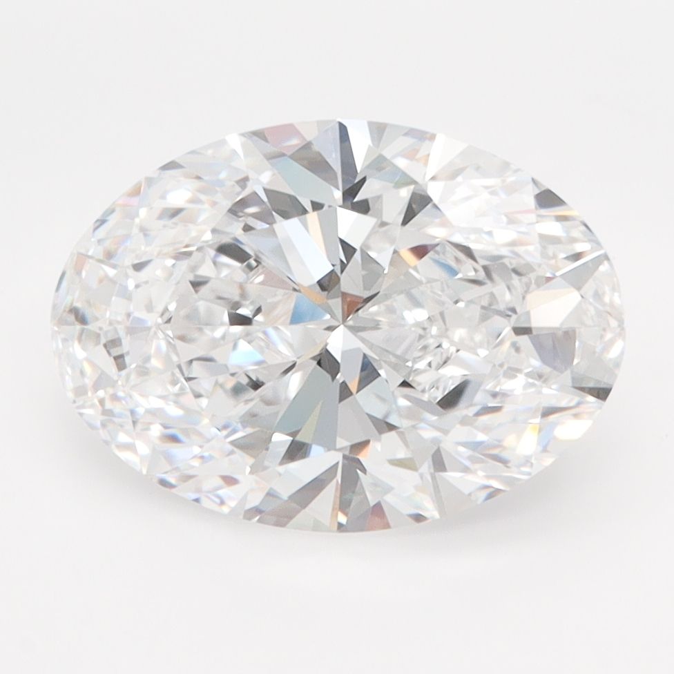3.02 ct. oval Lab Grown Diamond front image