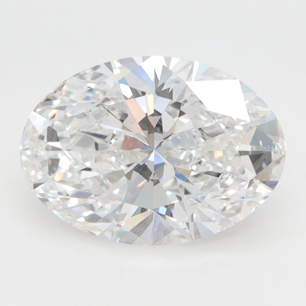 3.08 ct. oval Lab Grown Diamond front image