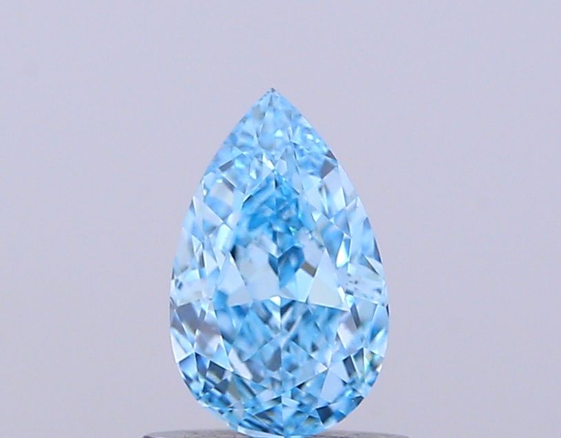 1.02 CT Fancy Vivid Blue PEAR